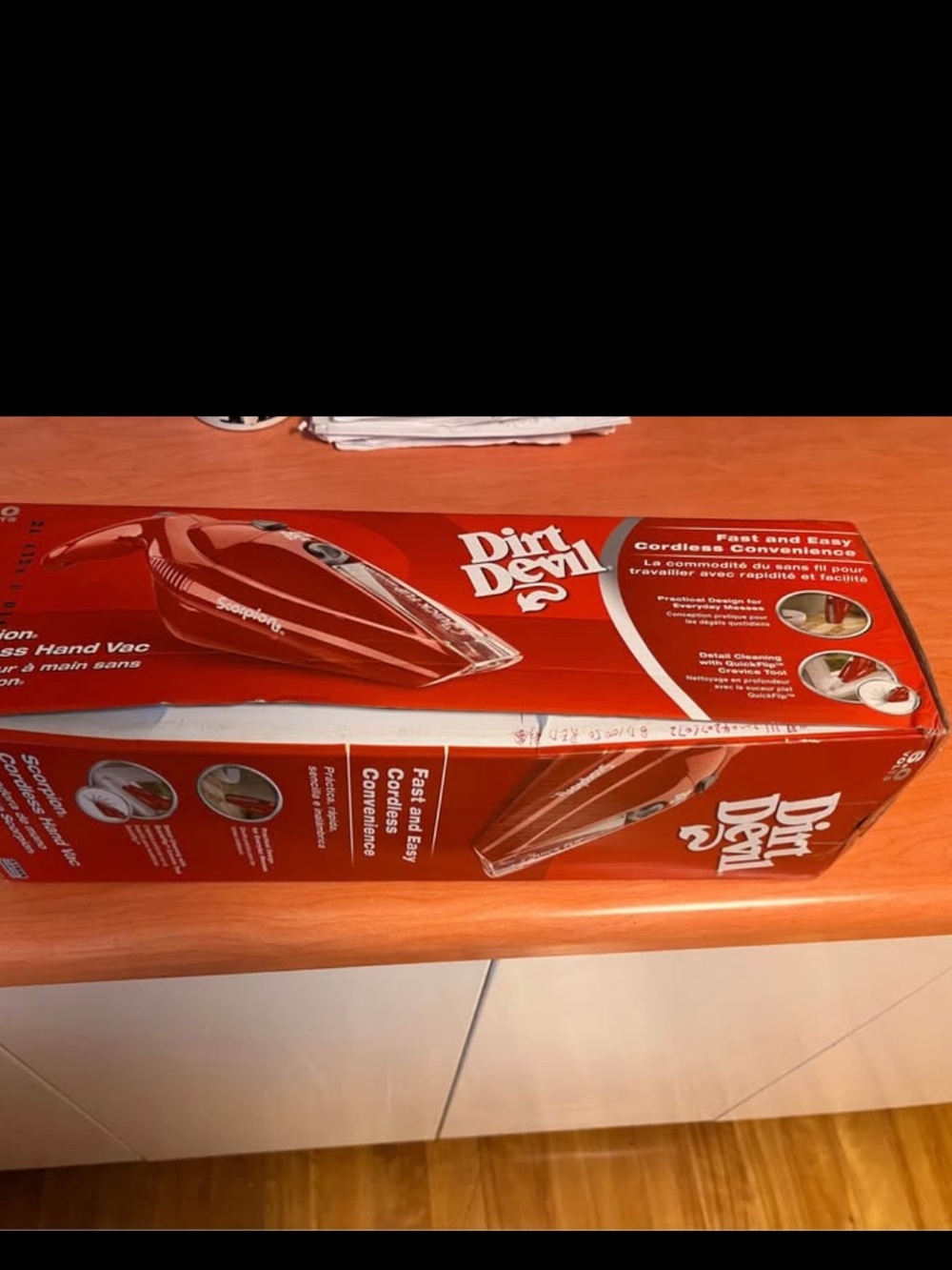 New in box Dirt Devil Scorpion  Cordless Hand Vac -